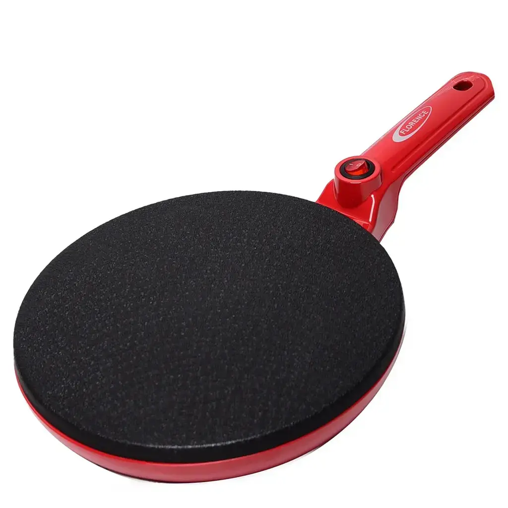 [HK417R] Crêpière Electrique Florence  800W 24Cm - Rouge.webp