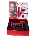 Coffret Séche Cheveux + Brosse Florence 13000 RPM 2200W Rouge .webp