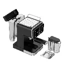 Machine à Café 9en1 Expresso , Latté , Cappuccino 1350W - 1,5L (3).webp