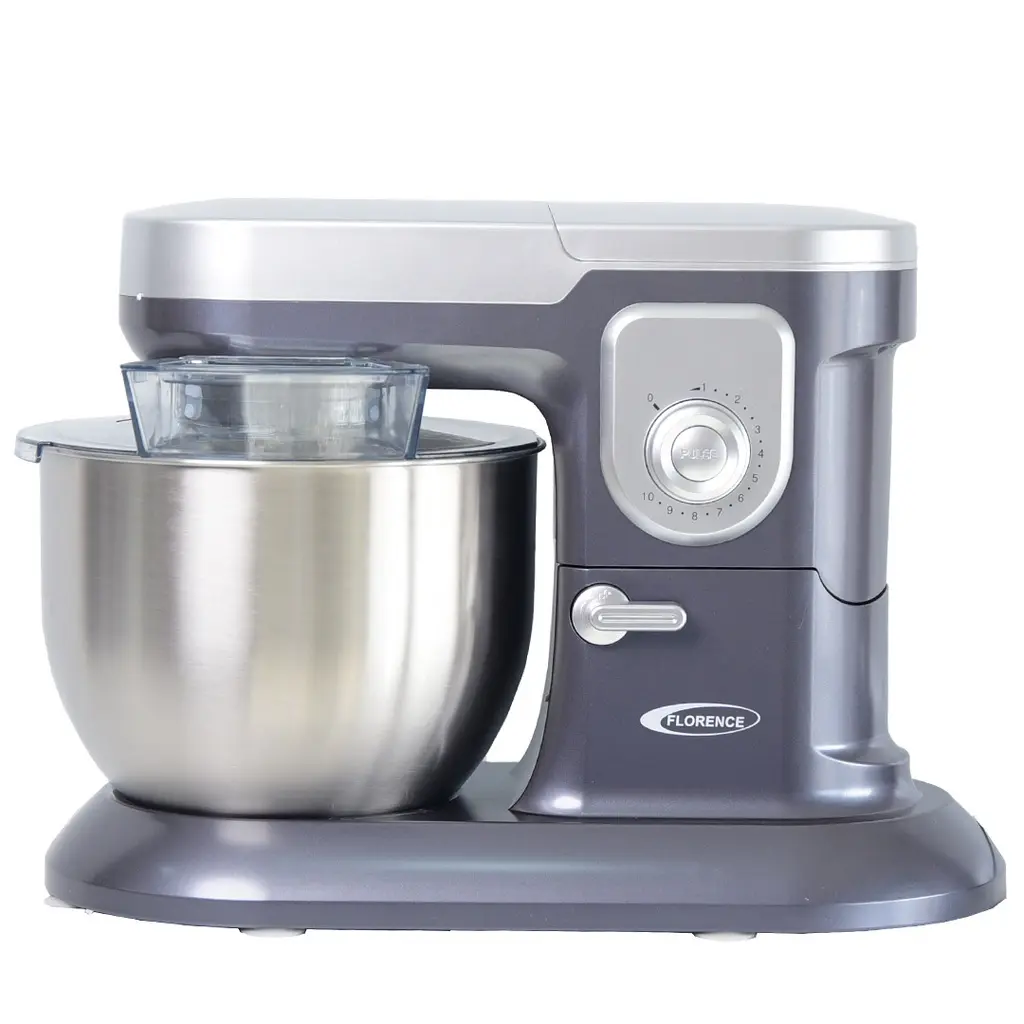 Robot Pétrin Florence 6,5L 1600W Gris Charbon.webp