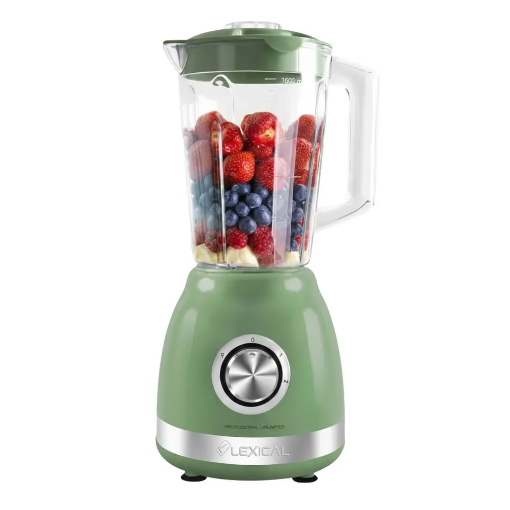 Blender avec Grinder 2en1 Lexical 500W 1,6L Vert.webp
