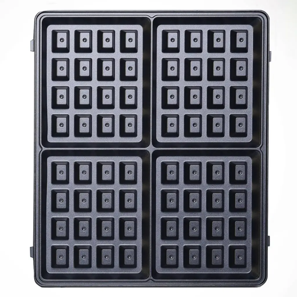 Appareil De Cuisson 3en1 Florence Panini Gaufre Zouza 1400W- Noir (4).webp