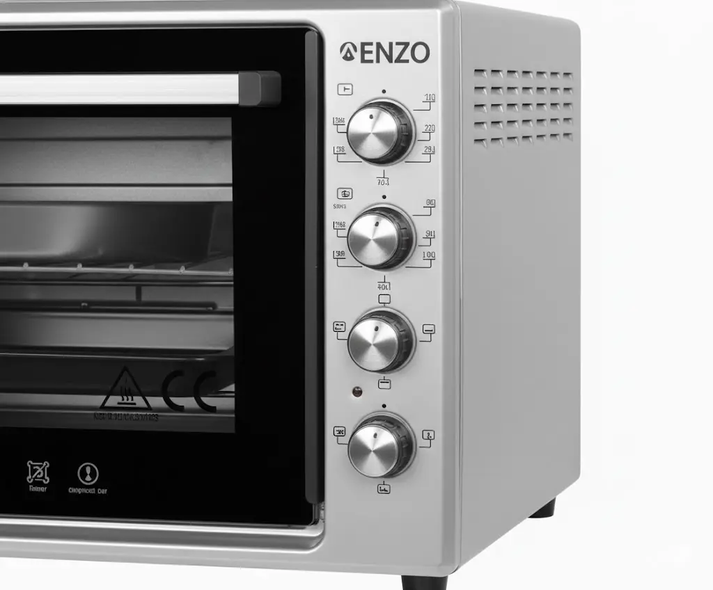 Four Électrique Avec Turbo Fan Enzo 70L Gris .webp