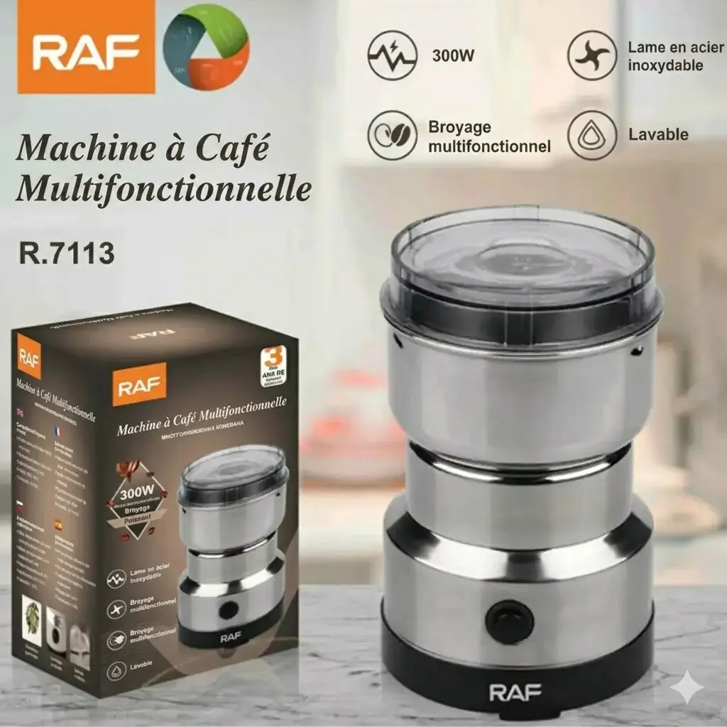 Moulin à café Electrique RAF 300W.webp