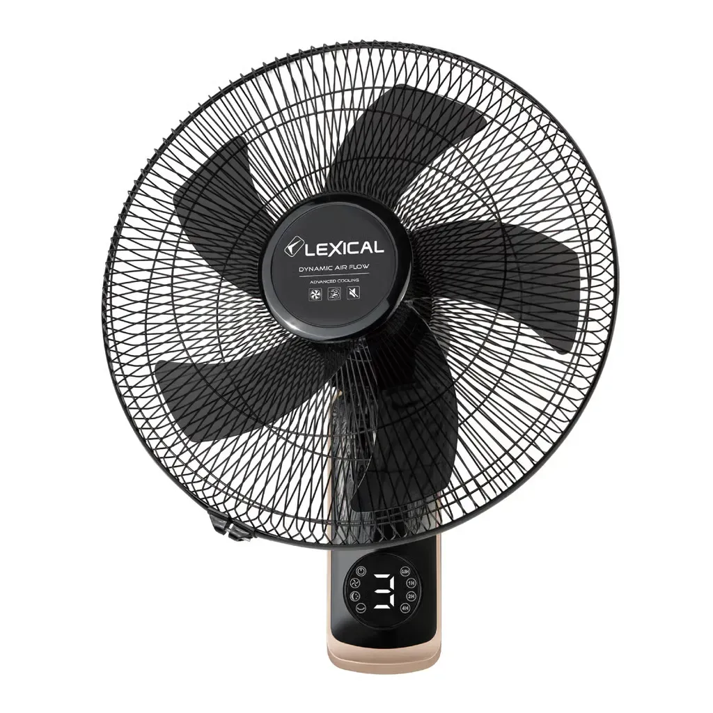 Packs de 2 Ventilateurs Muraux 18 Lexical 75W Rose Gold Avec Telecommande (5).webp