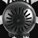 Packs de 2 Ventilateurs Muraux 18 Lexical 75W Rose Gold Avec Telecommande (2).webp