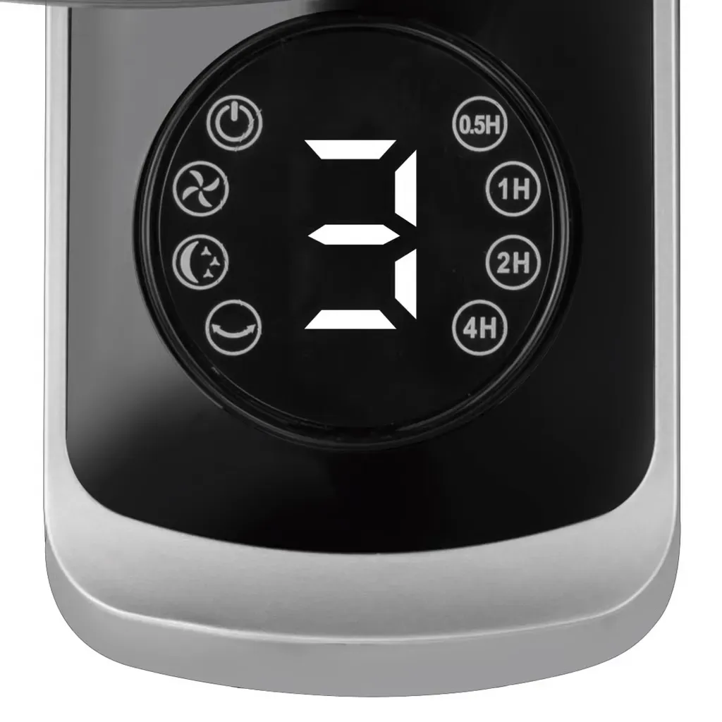 Packs de 2 Ventilateurs Mural 18 Lexical 75W Noir Avec Telecommande (3).webp
