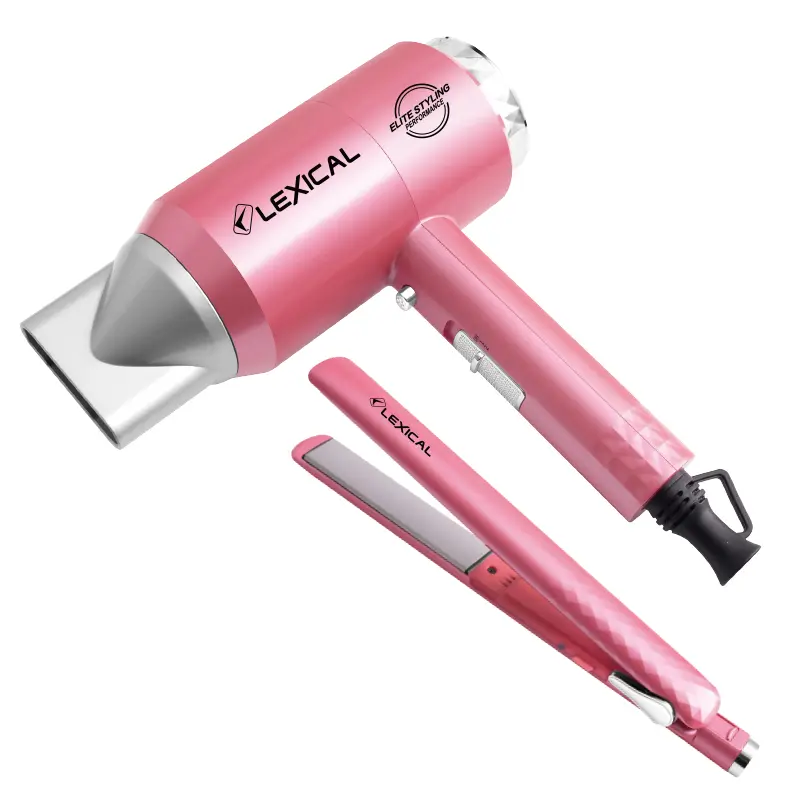 [LGW-5810] Coffret Sèche-cheveux & Lisseur Lexical 1900W 35W
