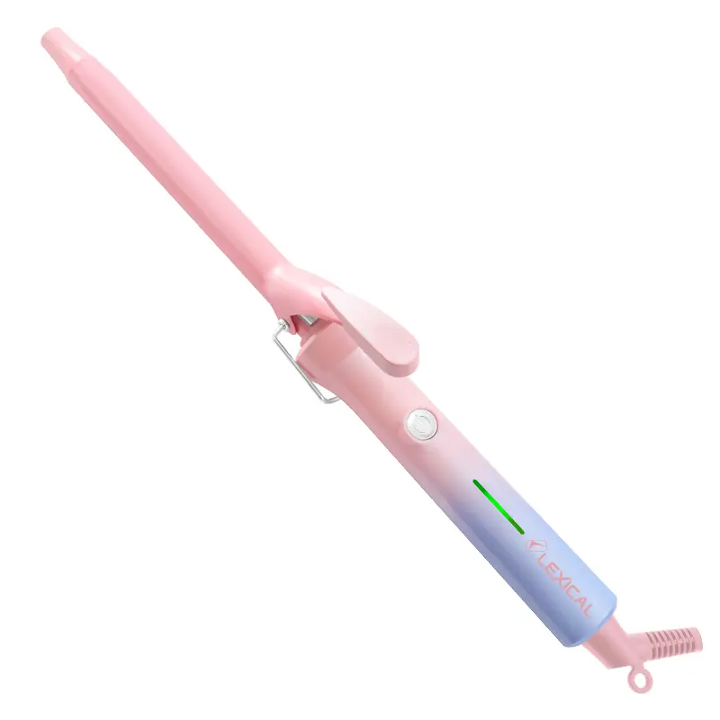 [LCI-4904] Fer à Boucler Lexical 19mm Rayon 55W Rose & Bleu