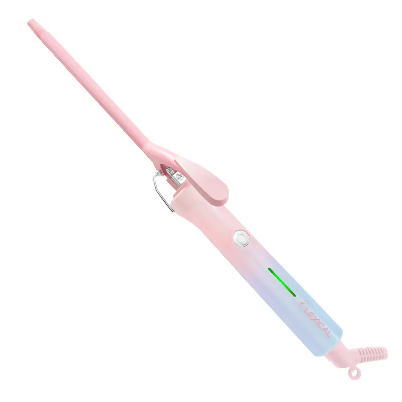 [LCI-4903] Fer à Boucler Lexical 9mm Rayon 40W Rose & Bleu