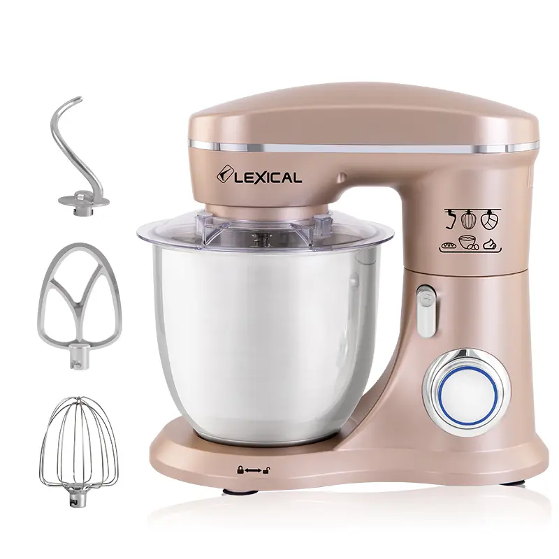 [LMB- 1820] Robot Pétrin Lexical 5L 1300W Rose Gold