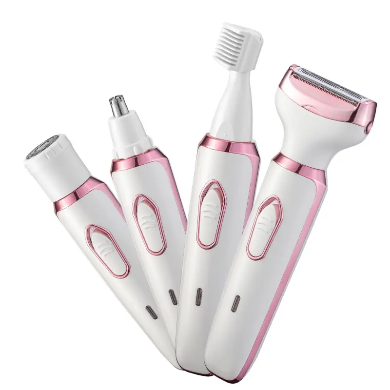 [DL-6043] Kit d'épilation rechargeable corps et visage pour femme 4 en 1 Daling