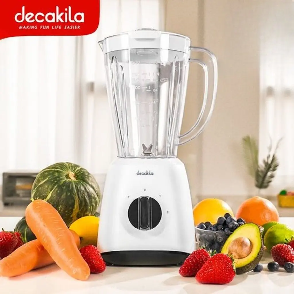 Decakila Blender électrique 2 in 1 - 400W - 1,5L
