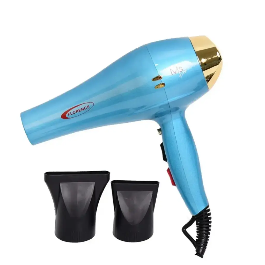 [HK399B] Séche Cheveux Florence 2200W 18000 RPM - Bleu
