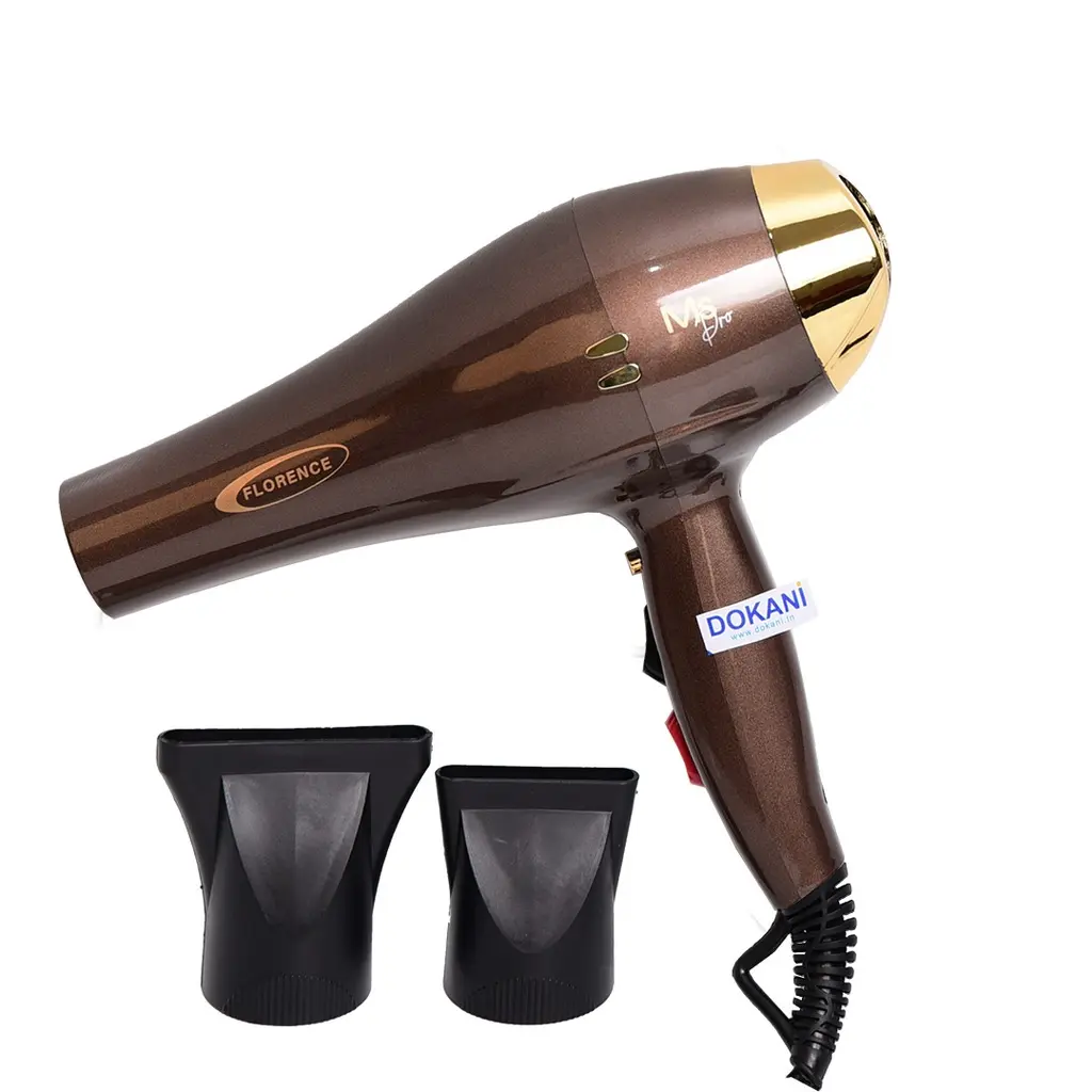 [HK399M] Séche Cheveux Florence 2200W 18000 RPM - Marron