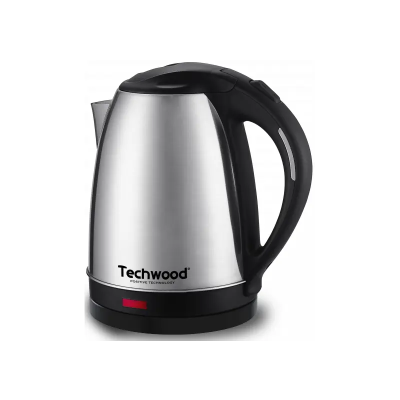 [TWBL60029] Bouilloire Techwood Inox 1,8L Socle 360°, Arrêt Automatique & Sécurité Anti-Ébullition – TBI-1827