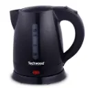 Bouilloire Techwood Noir 1L, Socle 360°, Arrêt Automatique & Protection Surchauffe – TB-1056