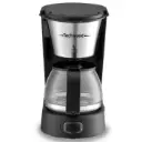 Cafetière Électrique Techwood Noir Inox – 6 à 8 Tasses avec Système Anti-Gouttes & Arrêt Automatique TCA-696