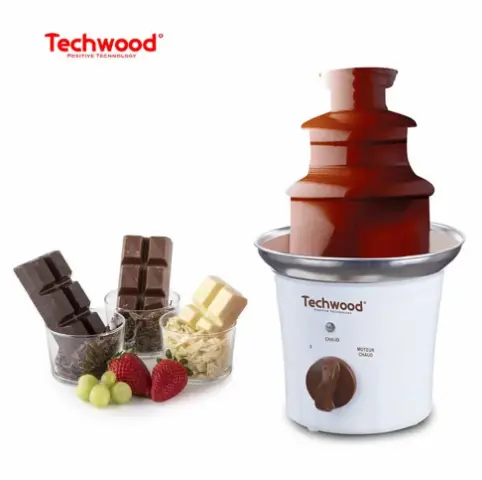 [TWTH60080] Fontaine à Chocolat Techwood 2 Positions Chauffe & Maintien au Chaud – TFC-740