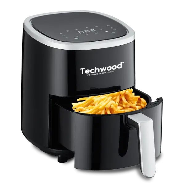 Friteuse Digitale Sans Huile Techwood 3,5L, 8 Programmes & Minuterie 60min – TFR-358SHD