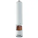 Moulin Électrique Sel & Poivre Techwood Inox, Broyage Réglable & Éclairage – TPSI-263
