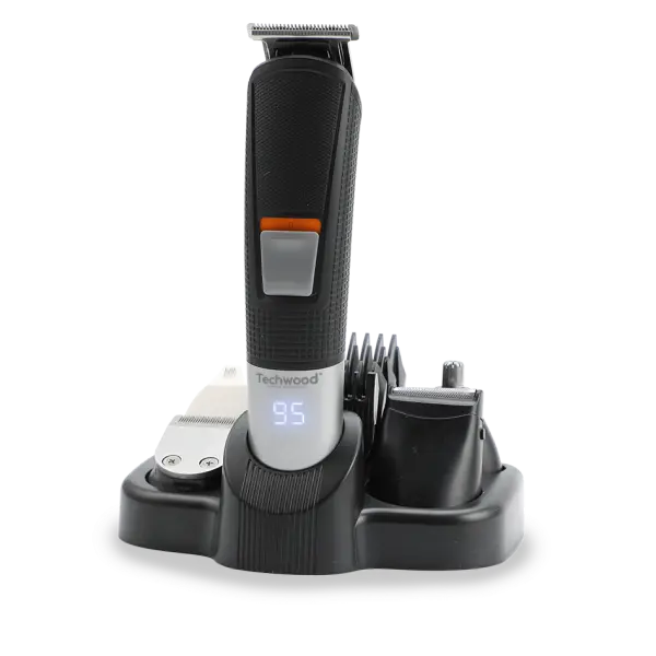 [TWTD60145] Tondeuse Multifonction Techwood Rechargeable USB-C, Affichage LED & 6 Têtes – TTN-700