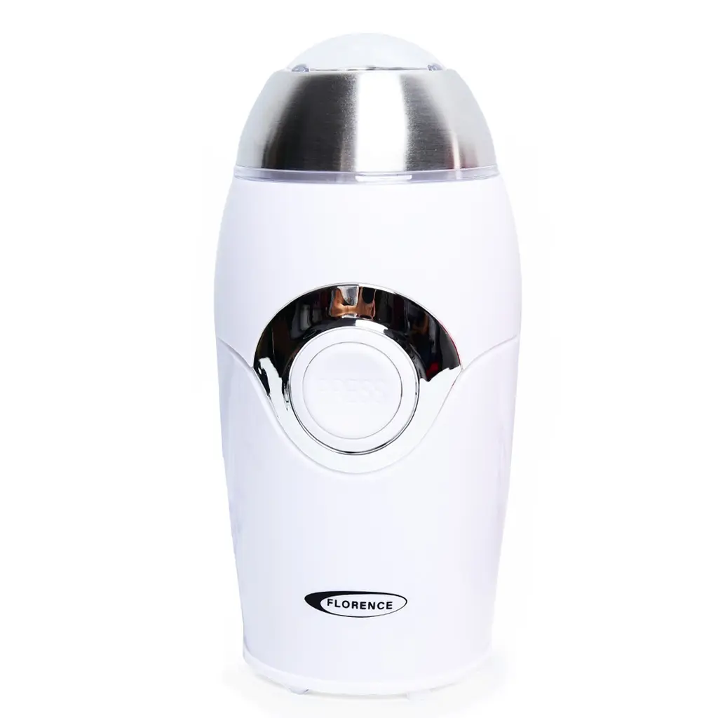 [HK405-B] Moulin a Café Electrique Florence 50g - 200W - Blanc