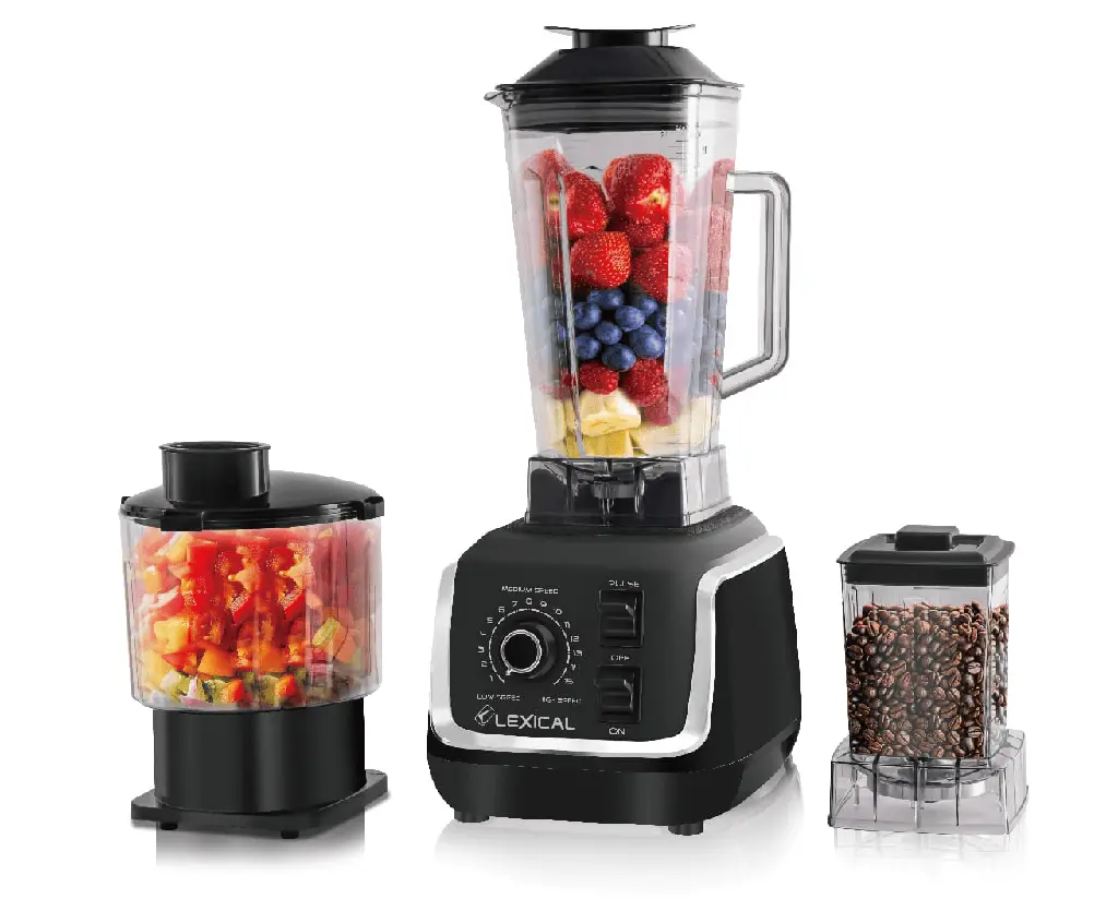 [LBL-1575N] Blender Professionnel  Lexical 1500 W 2L Noir