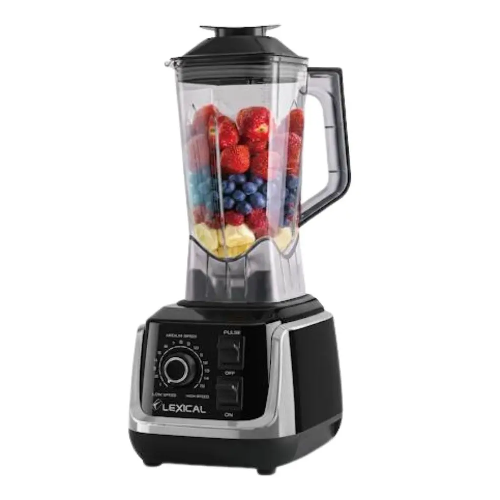 [LBL-1570N] Blender En Plastique Lexical 1,5 L Noir 500W