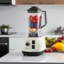 Blender En Plastique Lexical 1,5 L Beige 500W