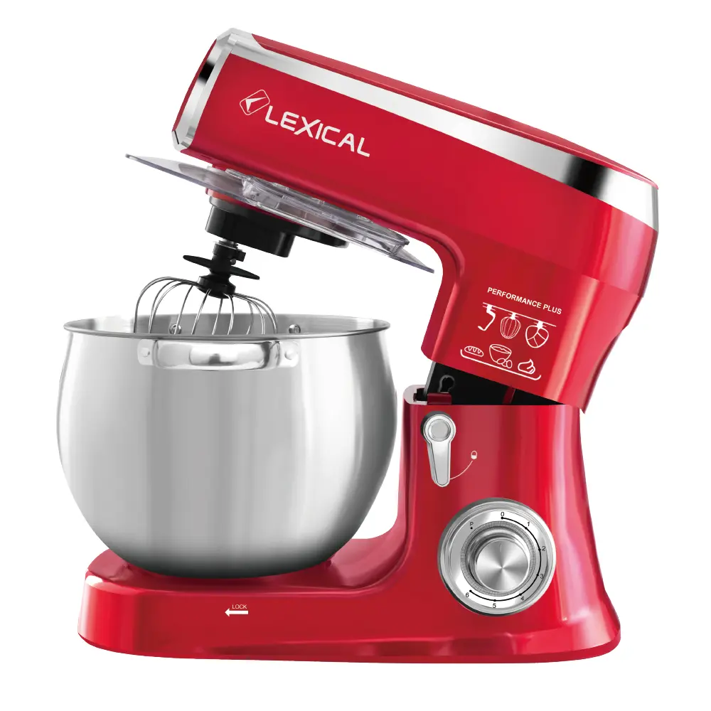 [LMB-1850-4] Robot Pétrin Lexical 1500W 8,5L Rouge