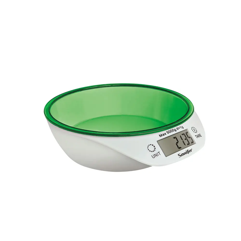 [SF-1924V] Balance de Cuisine Electronique Sonifer avec Bol Vert