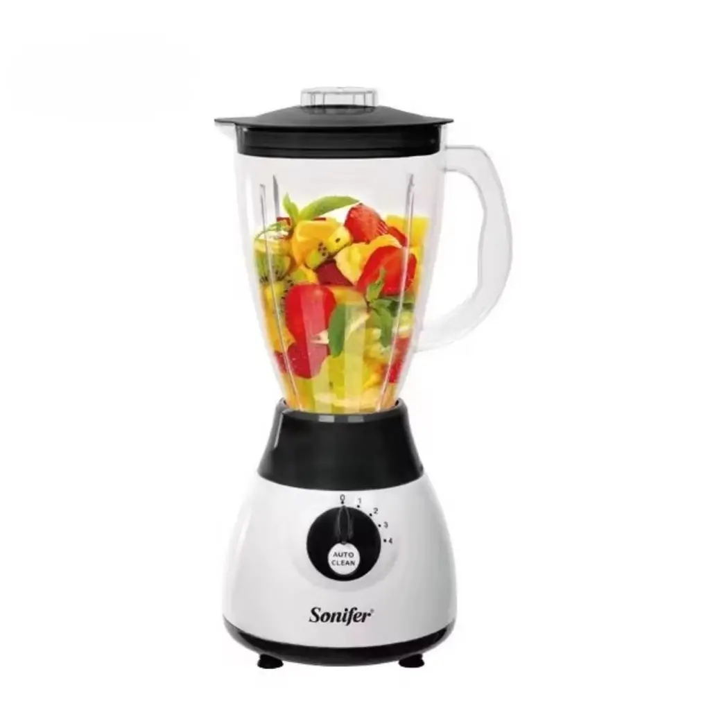 [SF-8009] Blender Avec Grinder 2 en 1 Sonifer En plastique 1,5L  300W