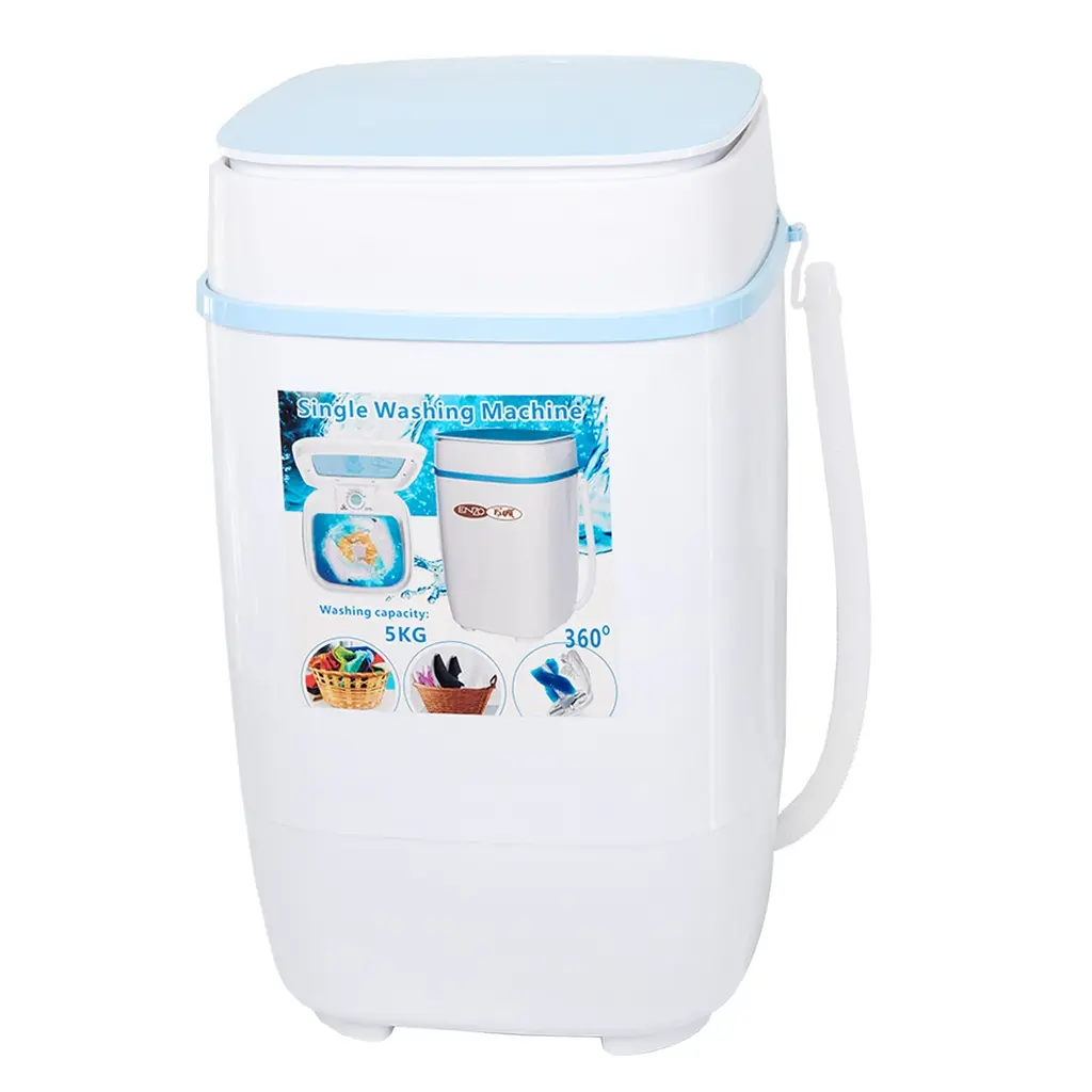 [XPB50-8B] Mini Machine à laver Enzo 5 kg Bleu