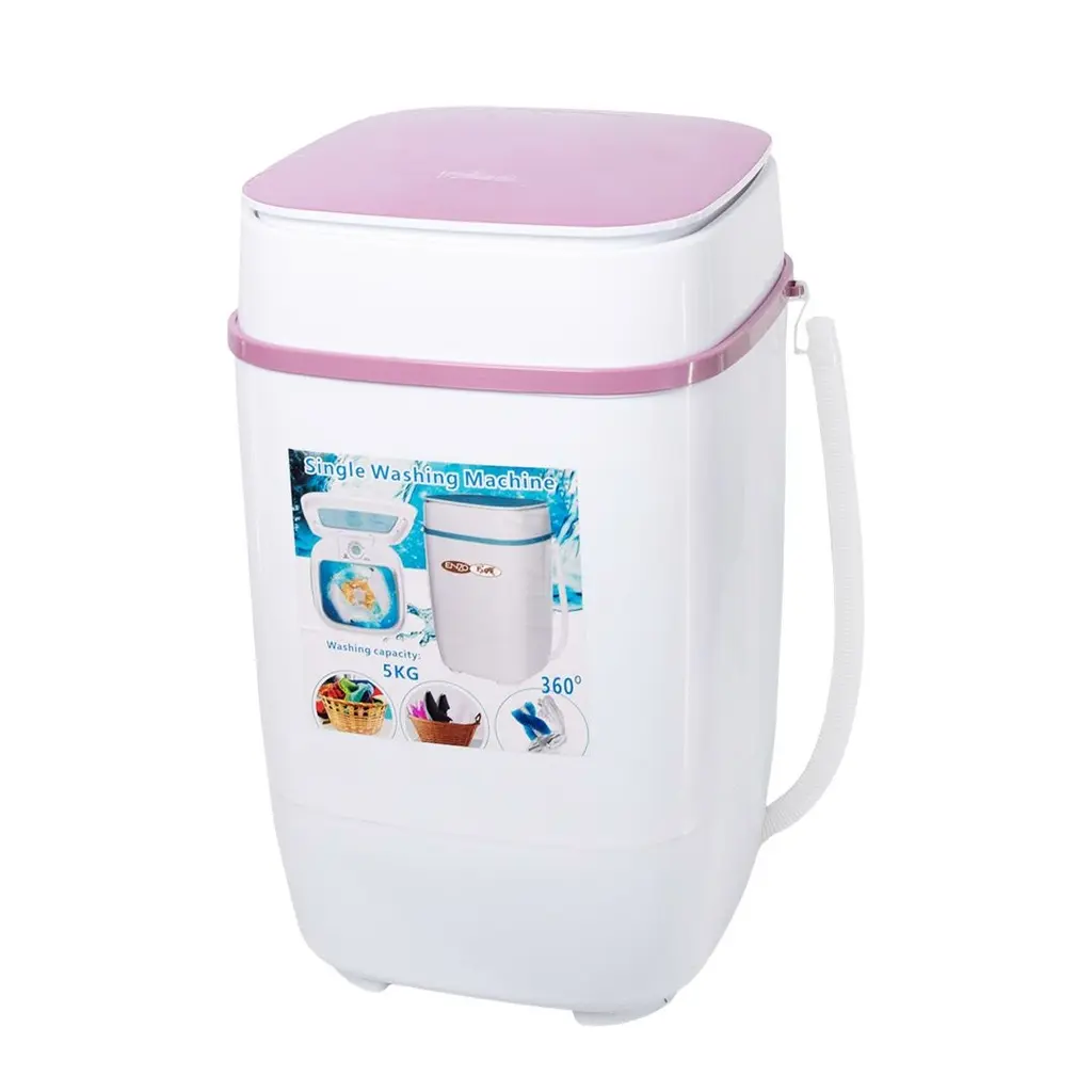 Mini Machine à laver Enzo 5 kg Rose