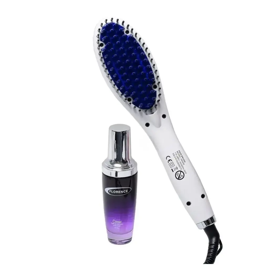 Brosse Séchoir Florence  Avec Sérum 50W 360° Bleu