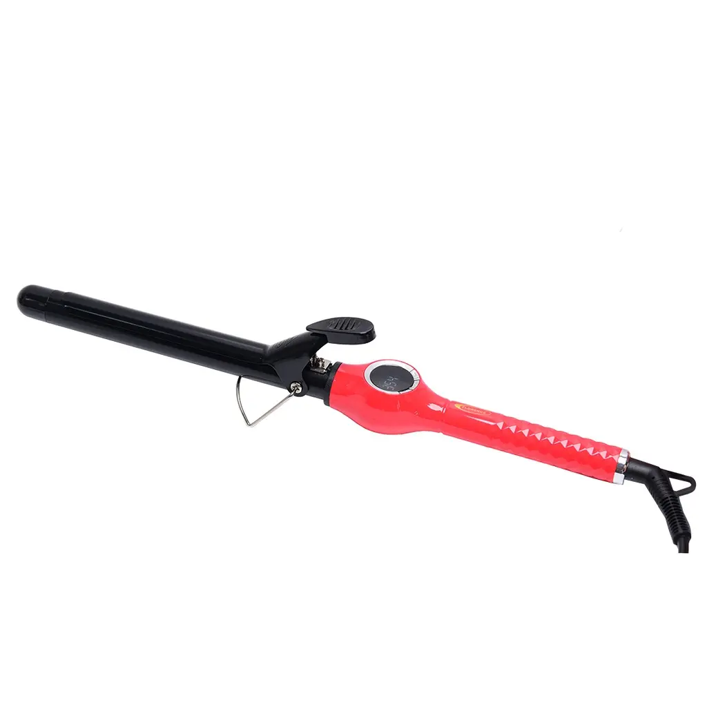 [HK450-4R] Fer à Boucler Florence 22mm Avec Afficheur 75W Rouge