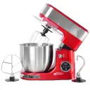 Robot Pétrin Florence Avec Bouton Afficheur 5L 1300W Rouge