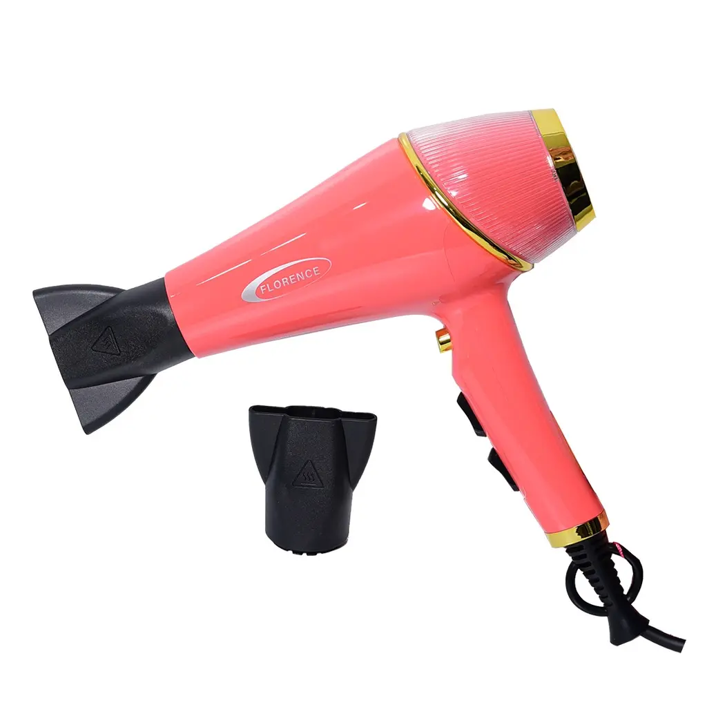[HK460SM] Séche Cheveux Florence Power Max 2200W Saumon