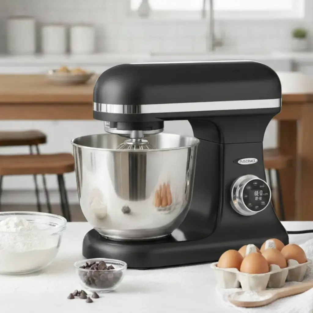 [SM-B08SDN] Robot Pétrin Florence Avec Bouton Afficheur 7L 2000W Noir