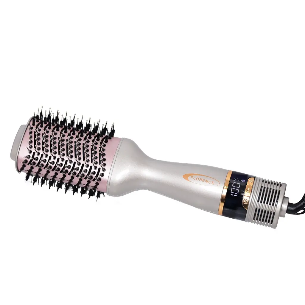 [HK449GD] Brosse Coiffante Avec Afficheur Température 1000W Gold