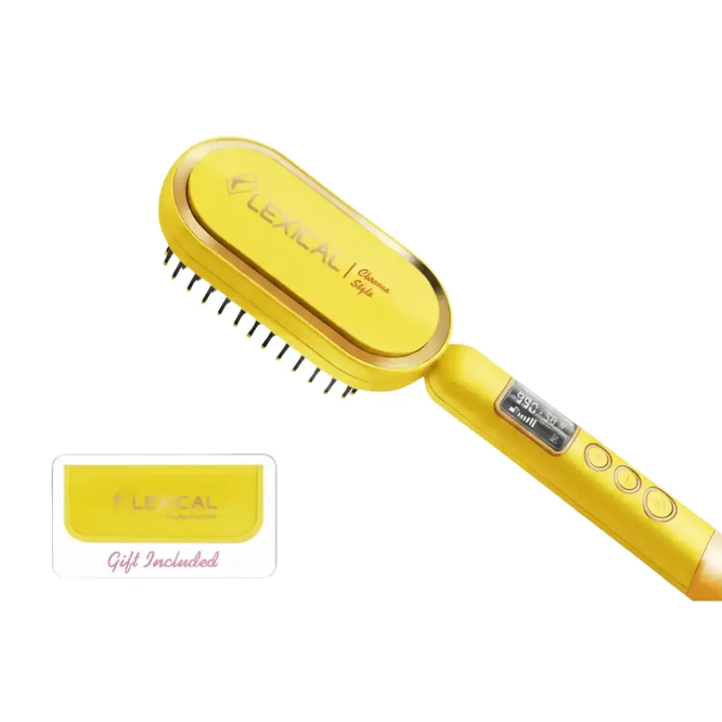 [LSB-5140J] Brosse à Air Chaud Lexical 65W - 990 °C - Jaunne