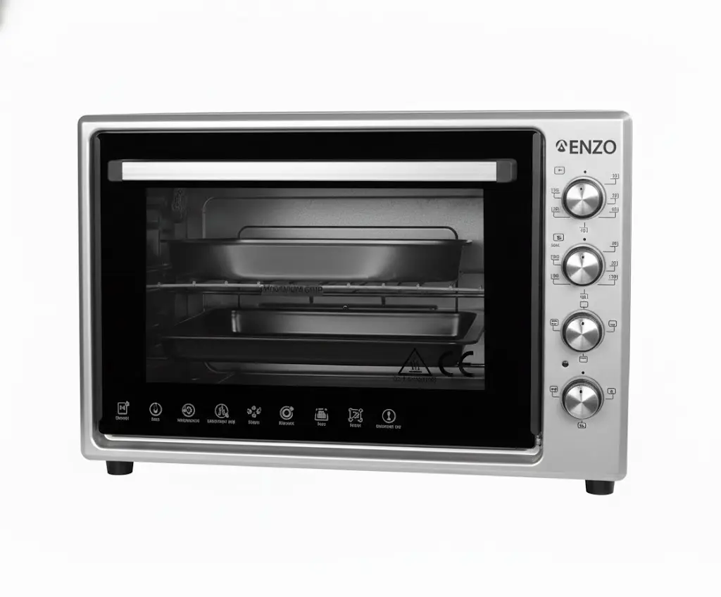 [ENZO10-70G] Four Électrique Avec Turbo Fan Enzo 70L Gris