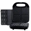 Appareil De Cuisson 3en1 Florence Panini Gaufre Zouza 1400W- Noir