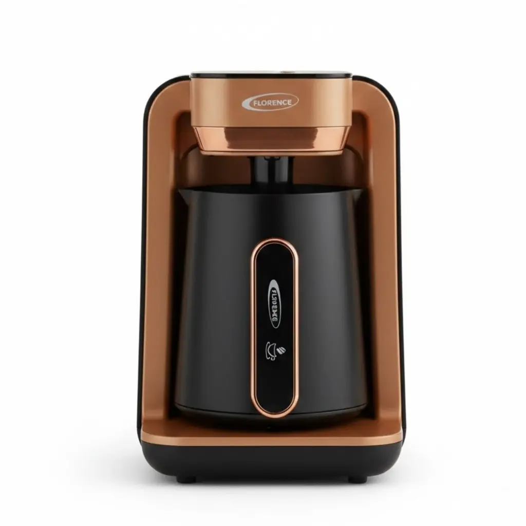 Machine À Café Turc Électrique Florence 500W Marron