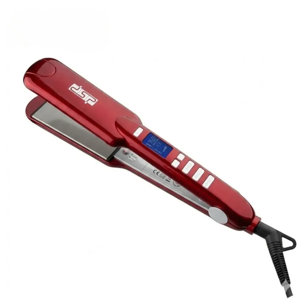 Lisseur Cheveux DSP 990°F 60W Rouge