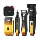 Kit Tondeuse 4 EN1 Professionnel DSP - 5W - Noir Doré