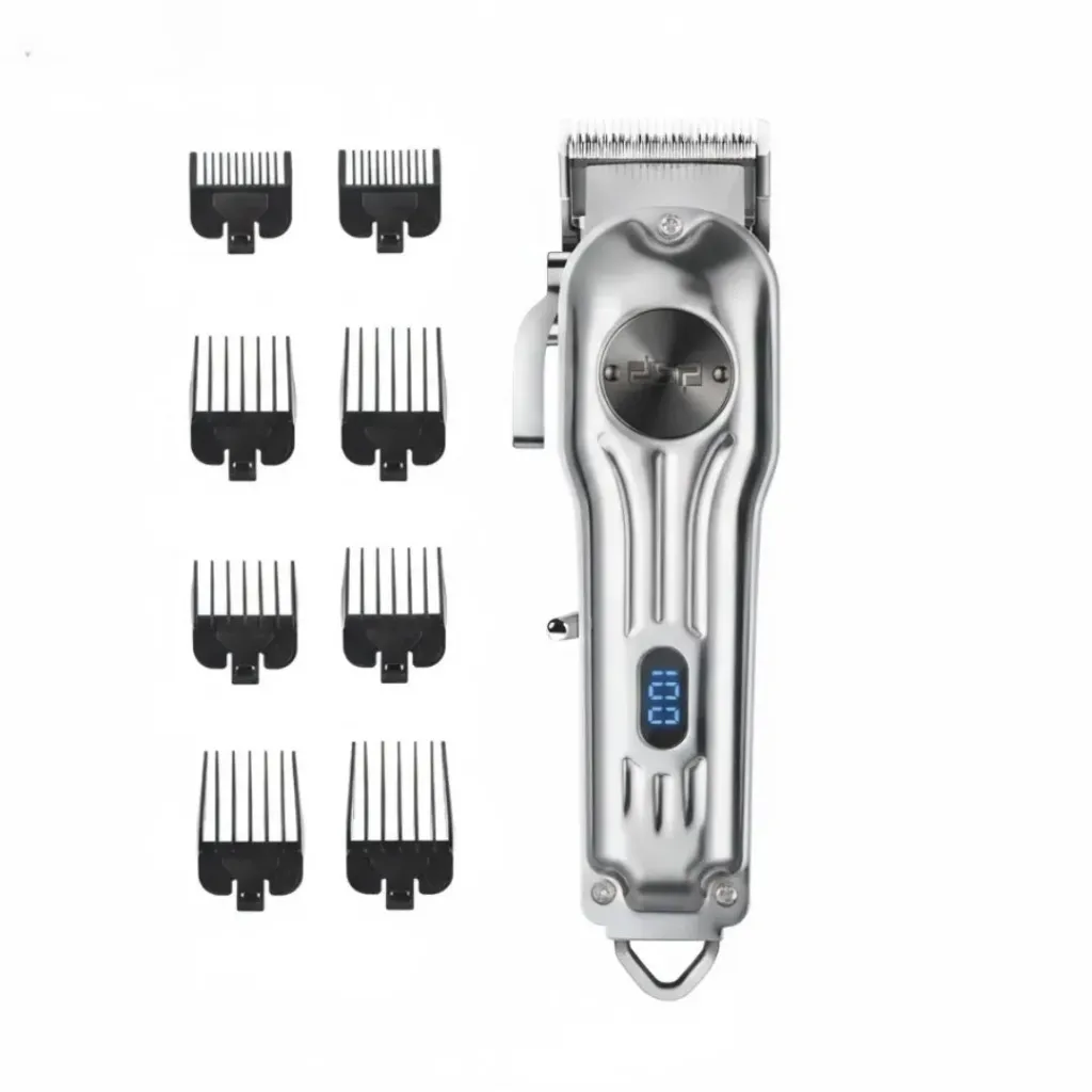 [91475-A] Tondeuse Cheveux Professionnelle  Sans Fil Argent – 6500RPM - 5W