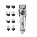 Tondeuse Cheveux Professionnelle  Sans Fil Argent – 6500RPM - 5W