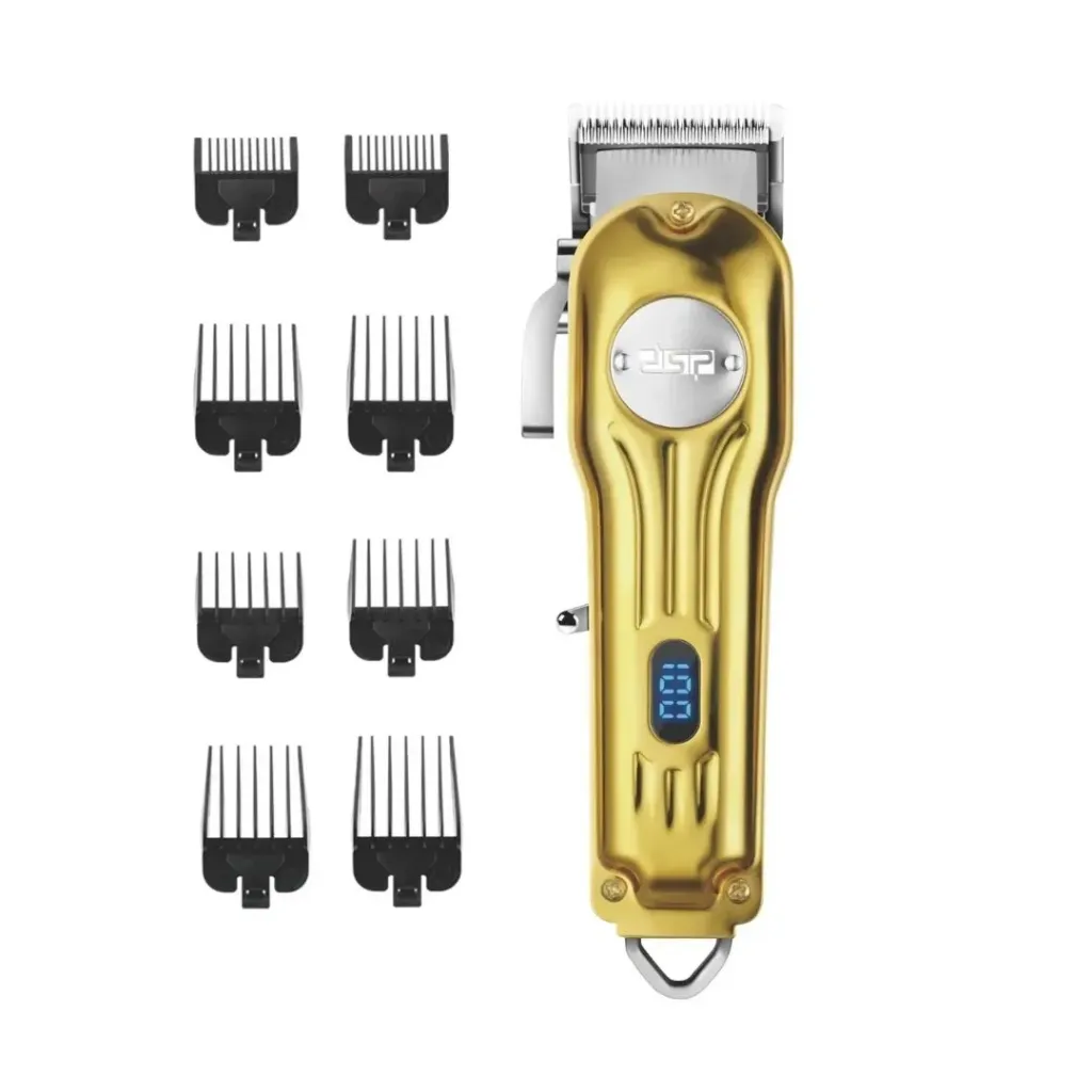 [91475-D] Tondeuse Cheveux Professionnelle  Sans Fil Dorée – 6500RPM - 5W